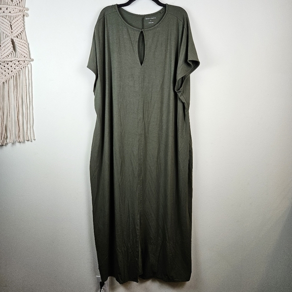 Universal Standard Green Maxi Dress Size XL 26-28 - Picture 1 of 8